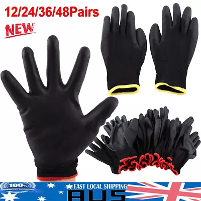 Whoselase Antistatic Nylon Gloves Safety Working Mechanic Gloves Garden Builder • $16.05