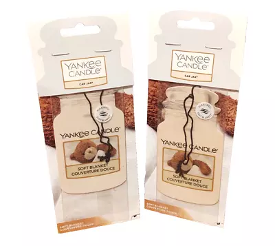 Yankee Candle Soft Blanket Car Jars New Lot Of 2 • £5.40