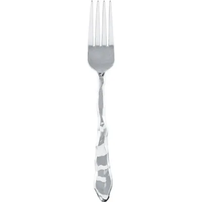 Formal Or Wedding Rock Silver Mini Tasting Forks 20 Pack Plastic Tableware • $2.69