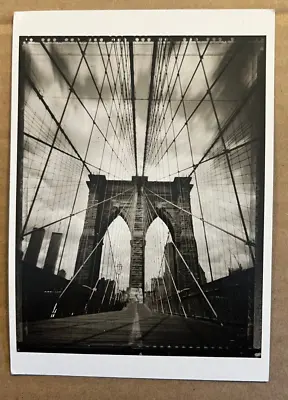 Unused  Postcard - Brooklyn Bridge - 1993 Photo By Tom Baril Brooklyn N.y. • $3.19
