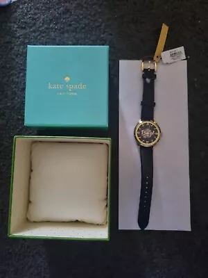 New BNWT KATE SPADE Record Crosstown Watch Turn It Up Music Style KSW1148 • $145