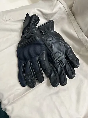 Motorcycle Gloves Leather • $40