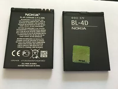 2PCS  NEW Replacement NOKIA BL-4D Battery For E7 N8 N97 E5 E7-00 N97 MINI • $19.99