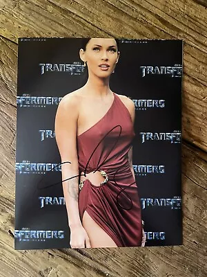 Megan Fox Transformers Autographed Hand Signed 8x10 Photograph. Comes With COA • $19.99