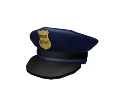 Roblox Action Collection Rent A Cop Police Officer Hat Code Sent Messages Cop • $1.99