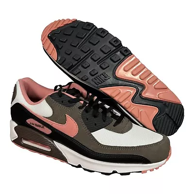 Nike Air Max 90 Ironstone Red Stardust Mocha Brown DM0029-105 Men's Size 13 • $99.72