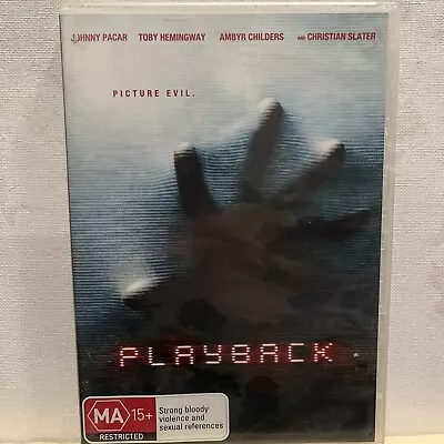 Playback (DVD 2012) • $4.25