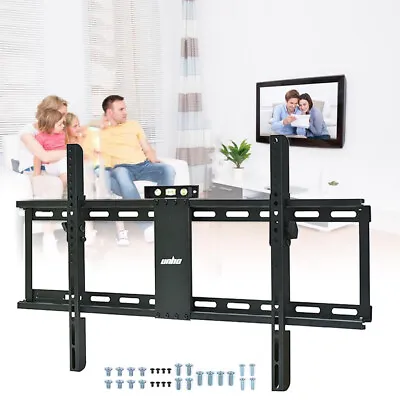 $34.92 • Buy Universal TV Wall Mount Tilt Fixed Adjustable TV Bracket Frame Hanger For 32-85 