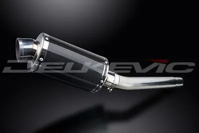 Delkevic 9  Carbon Oval Slip On Muffler - Suzuki GSX-R1000 2005-2006 Exhaust • $283.99