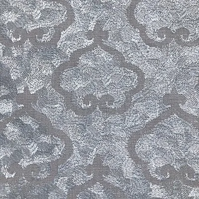 Zoffany Curtain Fabric FARFALLA WEDGWOOD 0.5m Pale Blue Embroidered Design 50cm • £18.99