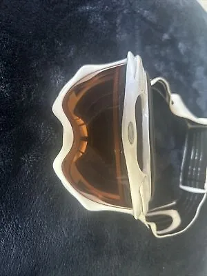 Oakley A-Frame White Vented Snowboarding Ski Goggles Snowboard Ski • $25