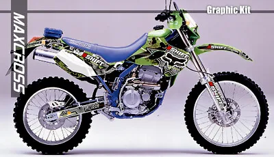 $148.48 • Buy Kawasaki Klx250sr/ex 1993-2004 Klx250d-tracker 1998-2003 Maxcross Graphics Fx1