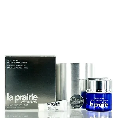 LA PRAIRIE/SKIN CAVIAR LUXE CREAM  SHEER 1.7 OZ (50 ML)- New In Box • $271.96