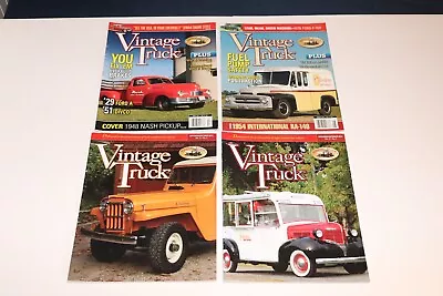 Vintage Truck Magazine Lot - 2013 - Four  Issues • $10.99