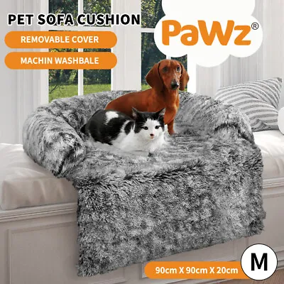 Pawz Kids Pet Protector Sofa Cover Dog Cat Calming Bed Couch Cushion Slipcover M • $38.99