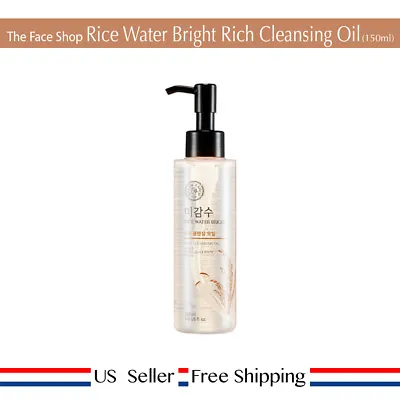 The Face Shop Rice Water Bright Cleansing Rich Oil 150ml [ US Seller ] • $112.78