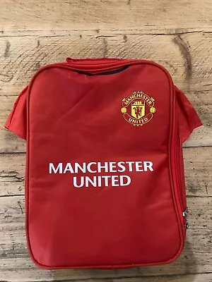 Manchester United Kit Lunch Bag Back To School Football Shirt Sandwich Bag • £9.99