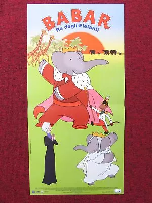 Babar: King Of The Elephants Italian Locandina Poster Philip Williams 2014 • $17.25