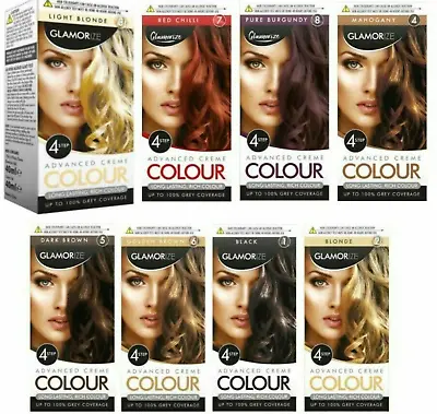 2X Dark Brown Colour Permanent Hair Dye No.5 | Developer Colour Gel & Gloves • £6.25
