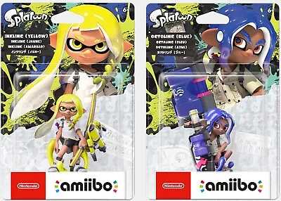 $79.99 • Buy IN-STOCK Nintendo Amiibo Splatoon 3 - Octoling Blue + Inkling Yellow Switch NS
