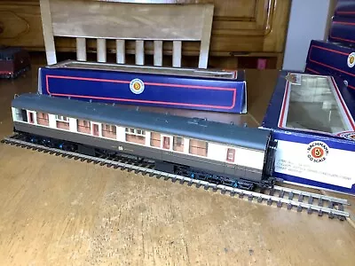 £24.99 • Buy Bachmann OO 34-075 GWR Choc & Cream Collett 3rd Class Corridor Brake Coach 1655