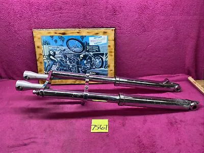 $810 • Buy Harley Vintage Chopper Shovelhead Panhead Narrow 41mm Fork Raked Tree Front End