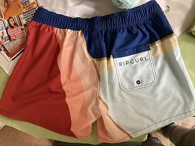 $10 • Buy Rip Curl Board Shorts Unwanted Gift In Like New Condition Size Med