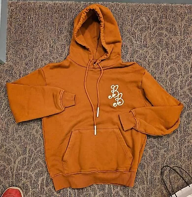 Bogey Boys Macklemore BB Hoodie Mens Size MD Burnt Orange Golf 100% Cotton  • $84.88