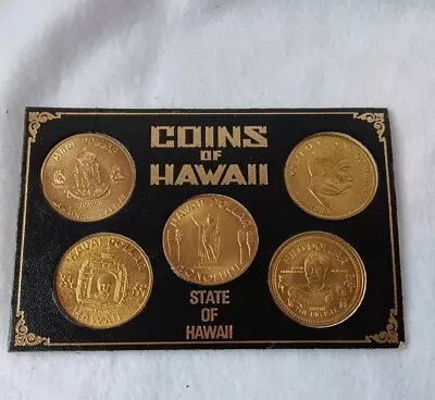Coins Of Hawaii Token Dollar 5 Coin Set  Original Package • $50