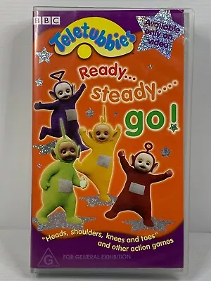 TELETUBBIES ~ READY... STEADY....GO! VHS Movie • $14.99