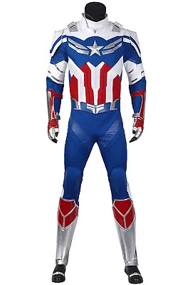 The Falcon And The Winter Soldier Outfits Cosplay Costume Halloween + Shoes • $626.04