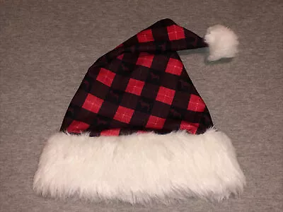 Victoria’s Secret PINK Vintage Display Santa Hat Plaid Dog RARE HTF Collectible • $149.99