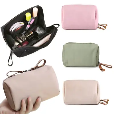 $11.99 • Buy Makeup Bag Travel Cosmetic Pouch Small Mini Portable Handbag Make-Up Bags AU
