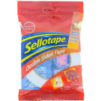 £3.77 • Buy Sellotape 33M Double Sided Tape