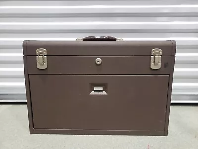 Vintage Kennedy Kits Machinist Tool Chest Box – Style 520 – 7 Drawer Toolchest • $350