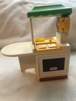 Vintage Little Tikes Dollhouse Green Top PARTY KITCHEN Replacement  Piece • $13