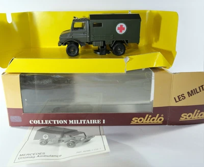 £18.95 • Buy Solido 1/50 Model Diecast 6046 Mercedes Benz Military Ambulance Army Diecast Toy