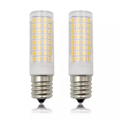 2pcs E17 Base C9 Microwave LED Bulb 102-2835 Ceramics Light 110V 7W Warm White H • $10.99