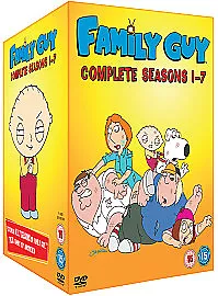 Family Guy - Series 1-7 - Complete (Box Set) (DVD 2008) • £7.98