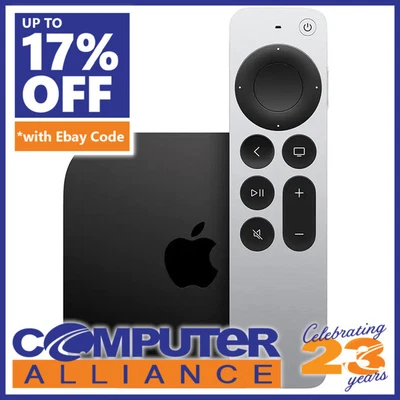 $289 • Buy Apple TV 4K 128GB With Ethernet MN893X/A