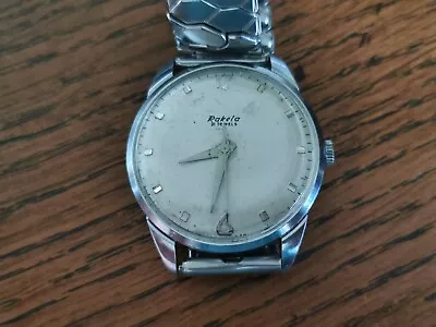 Vintage Raketa (Cal 2809A.1) Mens 21 Jewels Wrist Watch Working Vintage Watch • £34.99