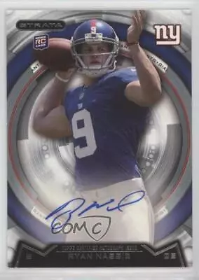 2013 Topps Strata Auto Ryan Nassib #3 Rookie Auto RC • $2.27