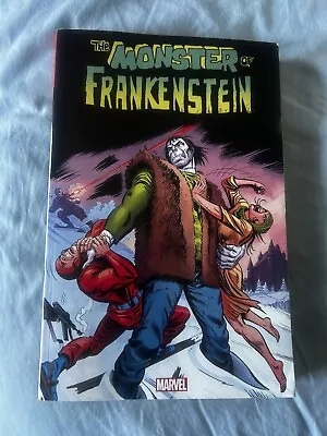 The Monster Of Frankenstein TPB Gothic Horror Marvel Comics 2015 1st Print VF- • $12.88