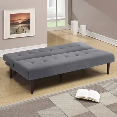 Modern 3 Seater Sofa Sleeper Sofa Single Couch Settee Chair Sofabed Guest Bed • £139.95