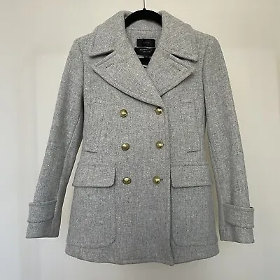 J.Crew Stadium-Cloth Majesty Peacoat Size 0 • $175