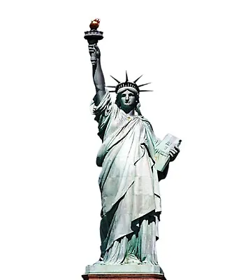 Statue Of Liberty Birthday ~ Edible 2D Fondant Cake Cupcake Topper ~ D24775 • $3.98