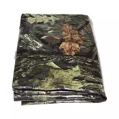 Mossy Oak Waterproof Hunting Camo Tarp 8' L X 10' W PE Tarpaulin • $22.86