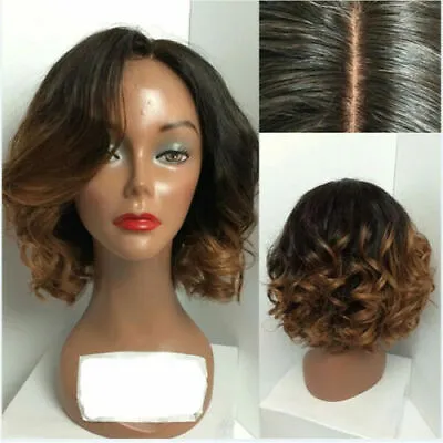 100% 14inch Brazilian Glueless Silk Base Top Full Lace Wig 150% Density 1b#/30# • £339