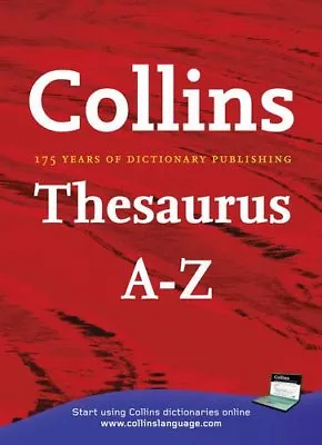 Collins Thesaurus A-Z Home Edition • £3.28