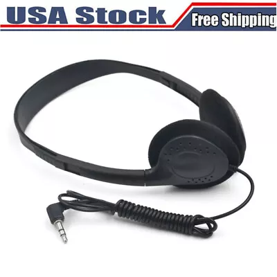 $8.54 • Buy 3.5mm Wired Headphones Adjustable Over Ear Headsets Bass Stereo Game Earphone US